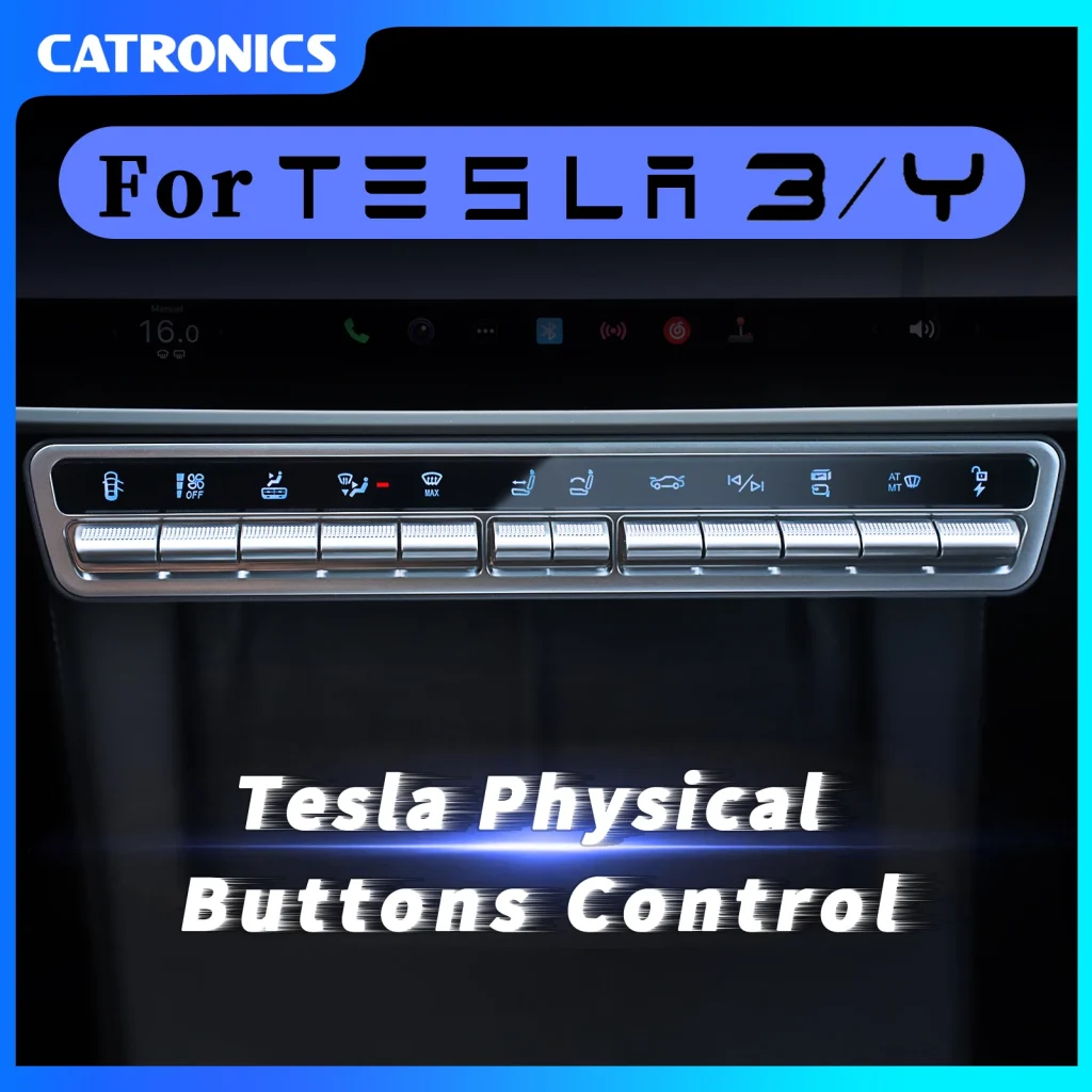 Multi-Function Physical Control Button for Tesla Model 3/Y 2019-2023 ...