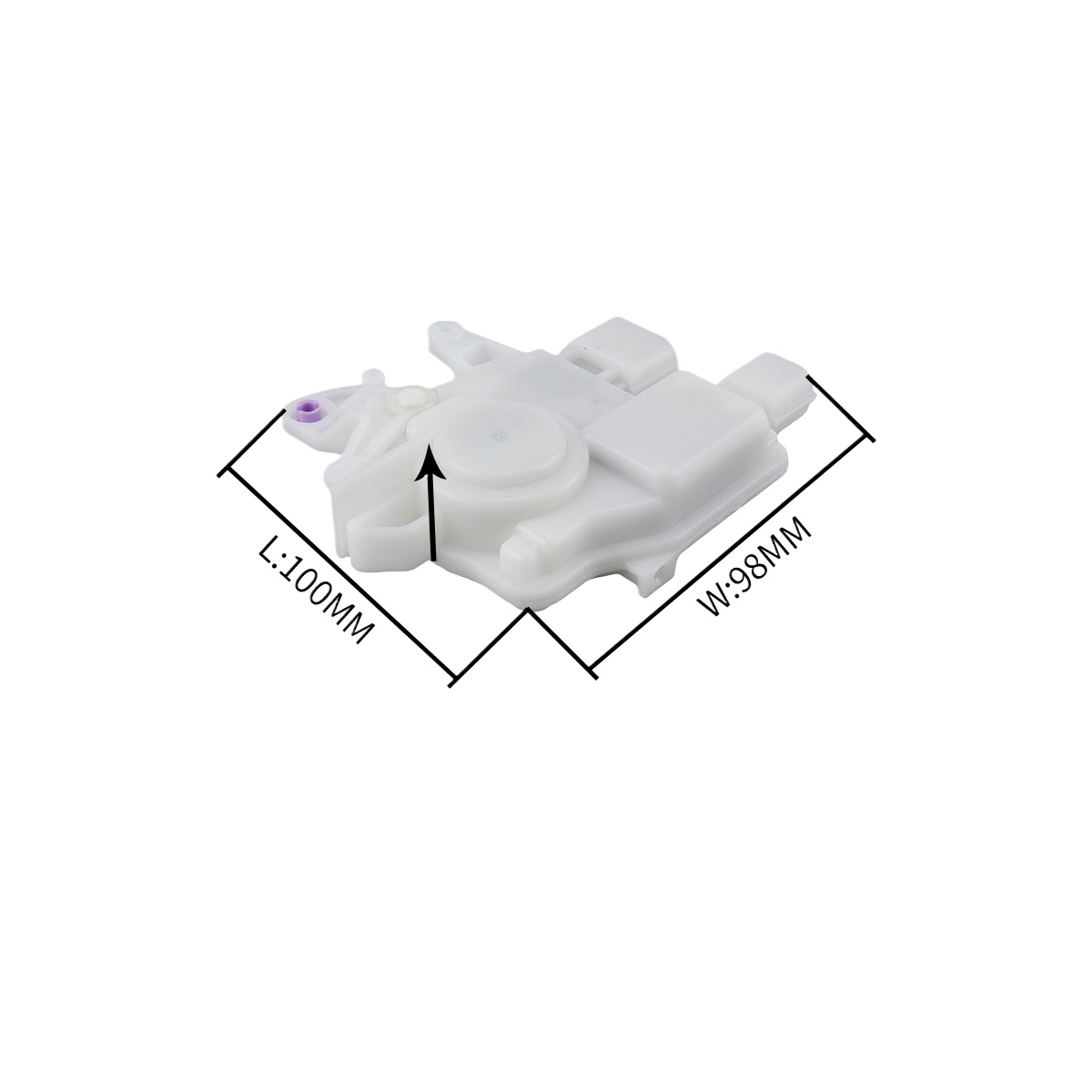 thumbnail image 2 of Front Left Door Lock Actuator With Microswitch For Skoda Octavia 1U (LST, 3B1837015) 2 of 6